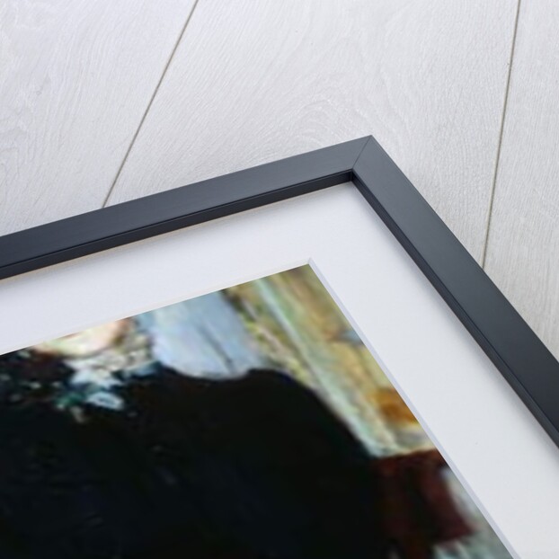 Alaide Banti at the fireplace by Giovanni Boldini