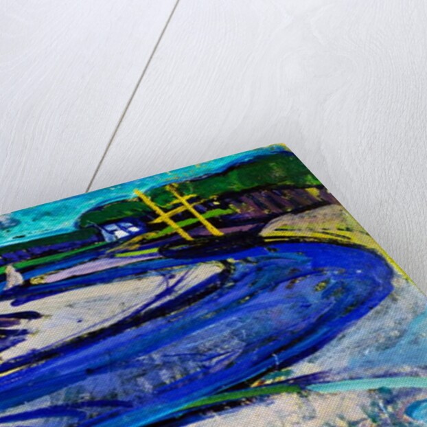 Canal in Britain by Gino Rossi