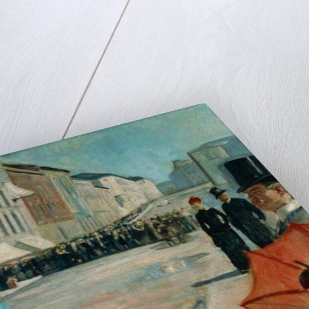 Music on Karl Johan Street, 1889 by Edvard Munch