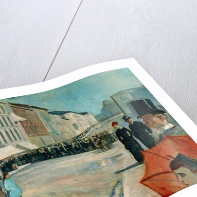 Music on Karl Johan Street, 1889 by Edvard Munch
