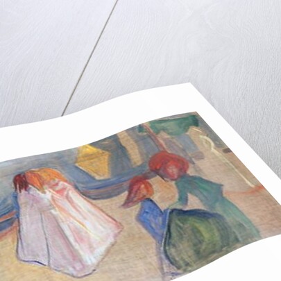 Summer night, 1906-1907 by Edvard Munch