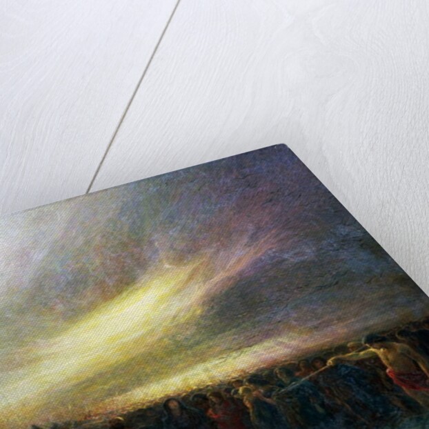 Migrations of men, 1904, by Plinio Nomellini by Plinio Nomellini