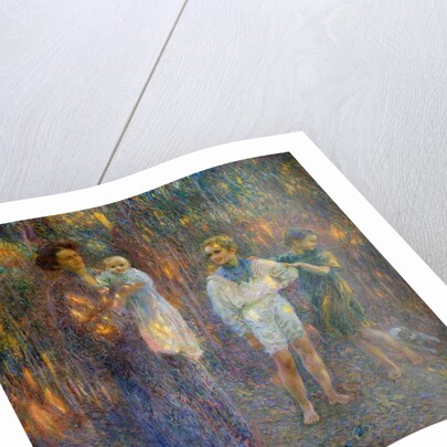 Younger sister, 1911, by Plinio Nomellini by Plinio Nomellini