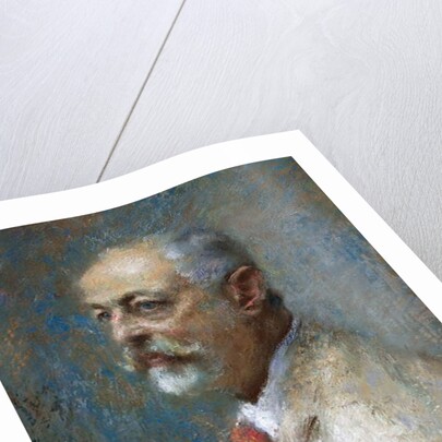 Portrait of the Italian sculptor Giuseppe Sartorio, by Arturo Rietti by Arturo Rietti