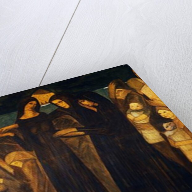 The blessing of dead at sea, 1914-1916, by Lorenzo Viani by Lorenzo Viani