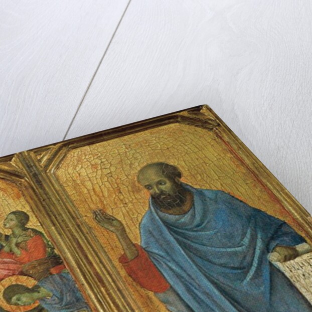 Detail of Predella panel, Altar-Piece of Maesta di Siena.. by Duccio di Buoninsegna