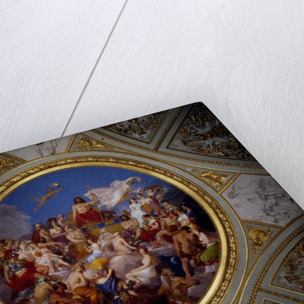 Olympus, Iliad Room, Palazzo Pitti by Luigi Sabatelli