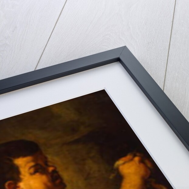 Double portrait of the dwarf Morgante: full view from behind by Agnolo di Cosimo Bronzino