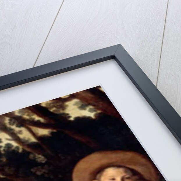 Three children with goat cart, c.1620 by Frans Hals