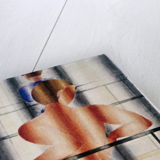 Railing scene, 1932 by Oskar Schlemmer