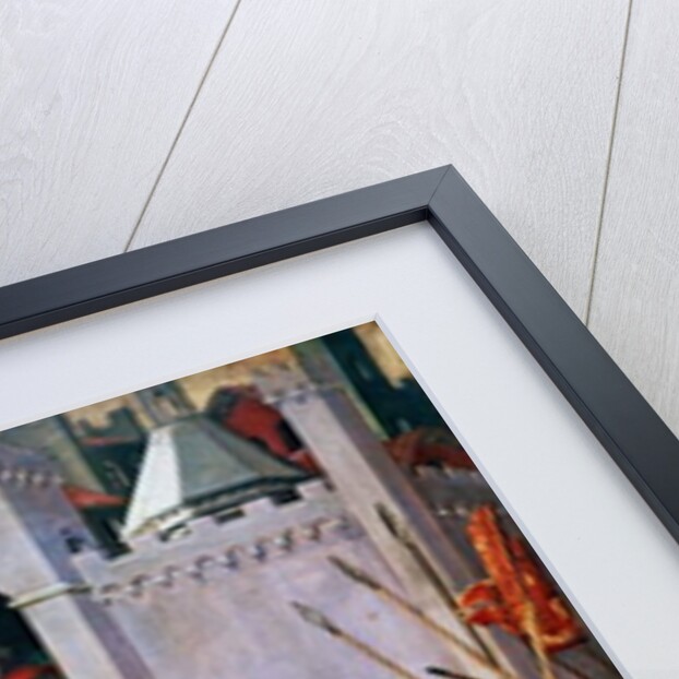 The Carrying of the Cross, wing of devotional retable, Orsini Polyptych, c.1335 by Simone Martini