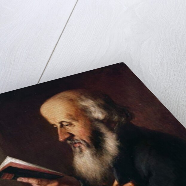 Portrait of William Barnes, English writer, poet and philologist, c.1870 by George Stuckey