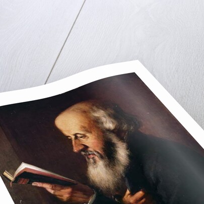 Portrait of William Barnes, English writer, poet and philologist, c.1870 by George Stuckey