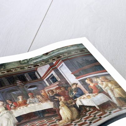 Herod's Banquet or Dance of Salome by Filippino Lippi