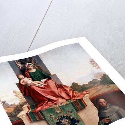 Madonna and Child between Saint Nicasius and Saint Francis, also known as Castelfranco Madonna, c.1502 by Giorgione