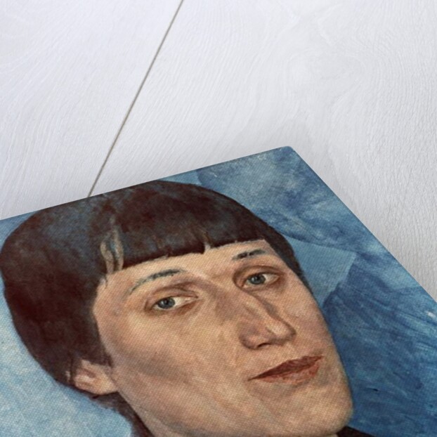 Portrait of Anna Akhmatova, Russian poet, 1922 by Kuzma Sergeevich Petrov-Vodkin
