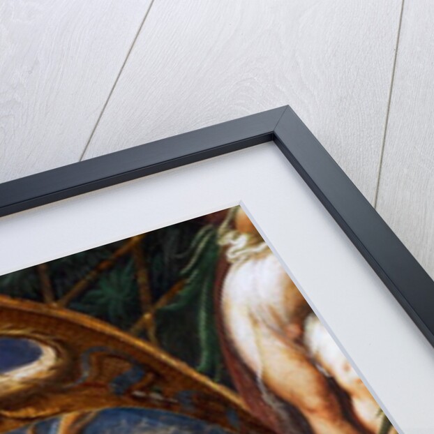 Actaeon turned into stag by Diana by Parmigianino