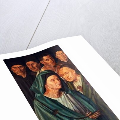 Panel of Fishermen by Nuno Goncalves or Gonzalvez