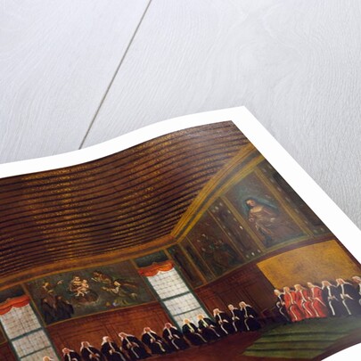 Judgment in hall of Qarantia Criminal by Gabriele Bella