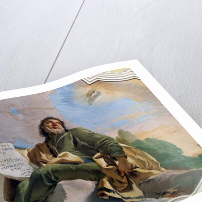 The prophet Ezekiel, detail, 1726-1729 by Giovanni Battista Tiepolo