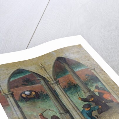 Children's Games, 1560, detail by Pieter the Elder Bruegel