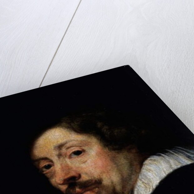 Self portrait, detail, c.1638 by Peter Paul Rubens