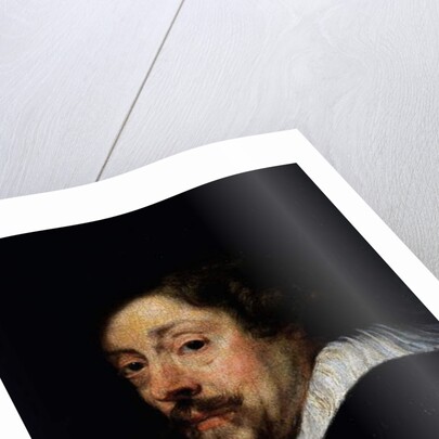 Self portrait, detail, c.1638 by Peter Paul Rubens