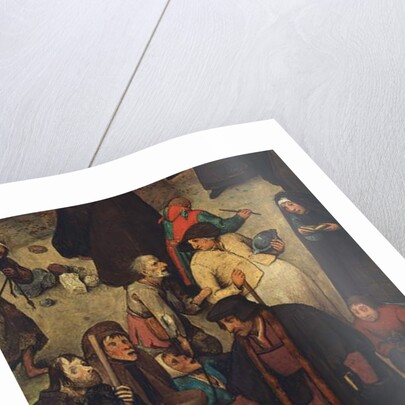 The fight between Carnival and Lent, 1559, detail by Pieter the Elder Bruegel