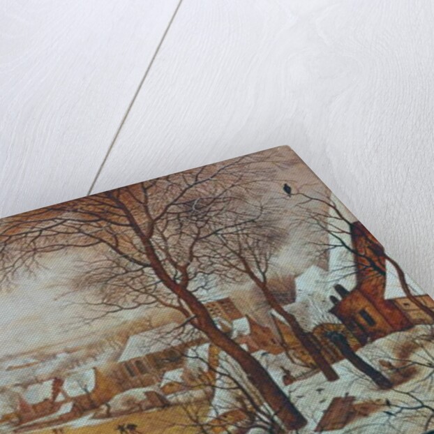 Winter landscape, 1601 by Pieter the Younger Brueghel