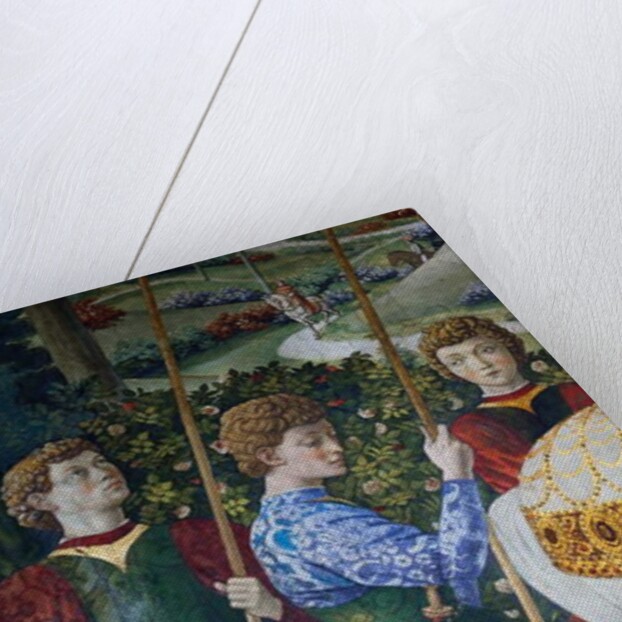 The Procession of the Magi, detail, 1459 by Benozzo di Lese di Sandro Gozzoli