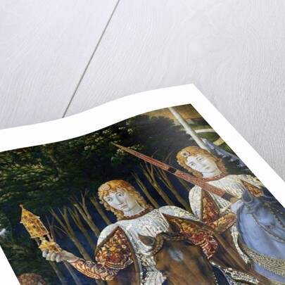 The Procession of the Magi, detail, 1459 by Benozzo di Lese di Sandro Gozzoli