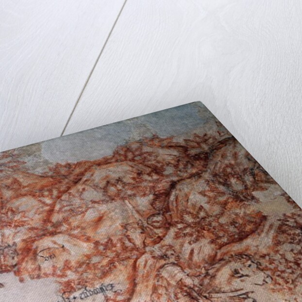 Sinopia, detail by Antonio Pisanello