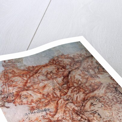 Sinopia, detail by Antonio Pisanello