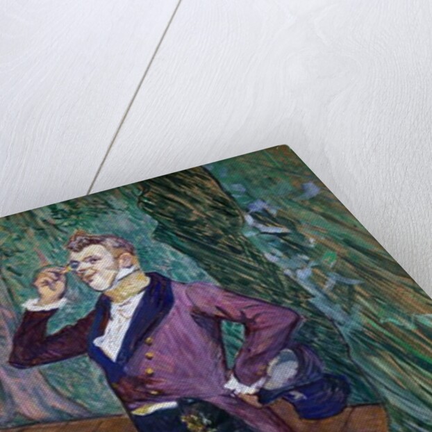 Henry de Samary, actor of Comedie Francaise, 1889 by Henri de Toulouse-Lautrec