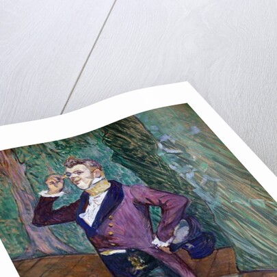 Henry de Samary, actor of Comedie Francaise, 1889 by Henri de Toulouse-Lautrec