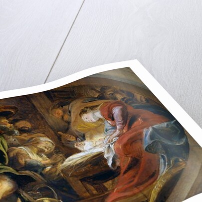 Adoration of the Shepherds by Peter Paul Rubens
