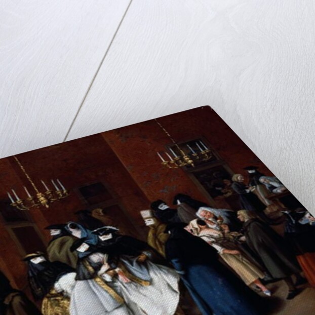 The Ridotto of Venice, c.1750 by Pietro Longhi