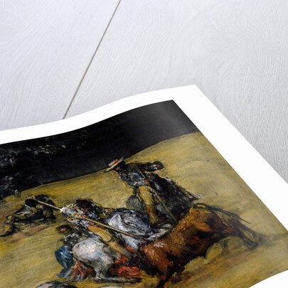 Bullfight, c.1825 by Francisco Jose de Goya y Lucientes