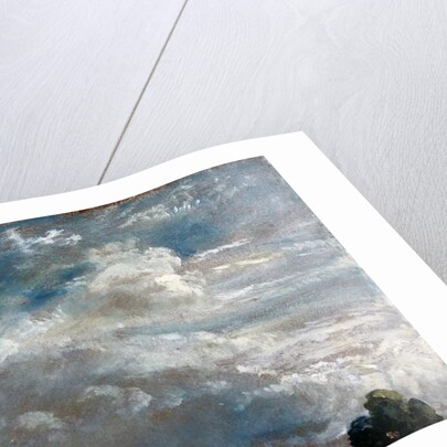 Cloud Study: Horizon of Trees, 1821 by John Constable