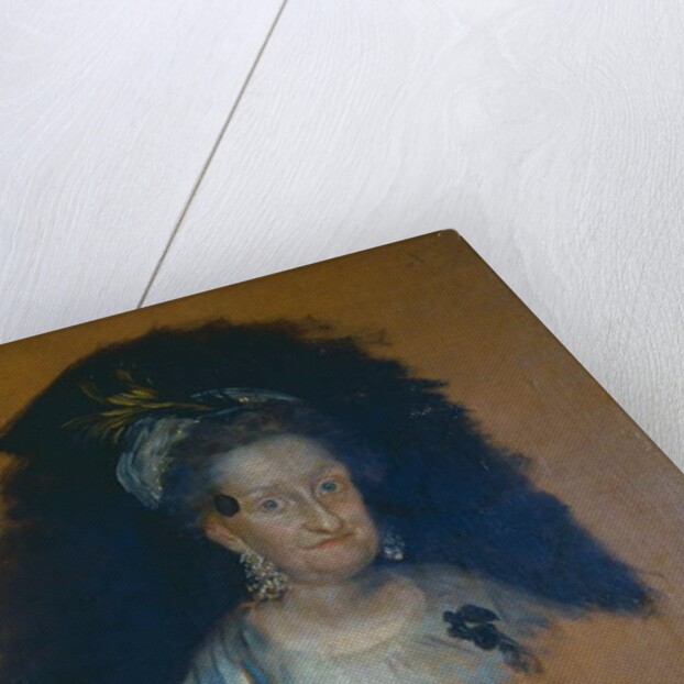 Infanta Maria Josefa, preliminary sketch for the group portrait of The Family of Charles IV, 1800 by Francisco Jose de Goya y Lucientes