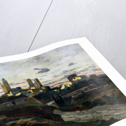 San Gimignano, 1862-1863 by Stanislao Pointeau