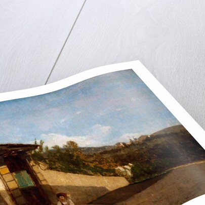 Portico of Villa Toscana, c.1861 by Serafino de Tivoli