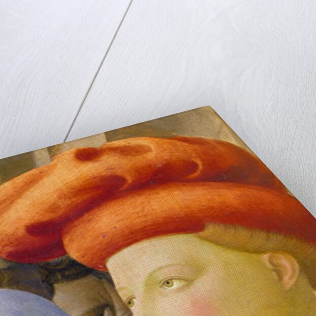 Male figure with red turban by Fra Angelico