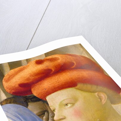 Male figure with red turban by Fra Angelico