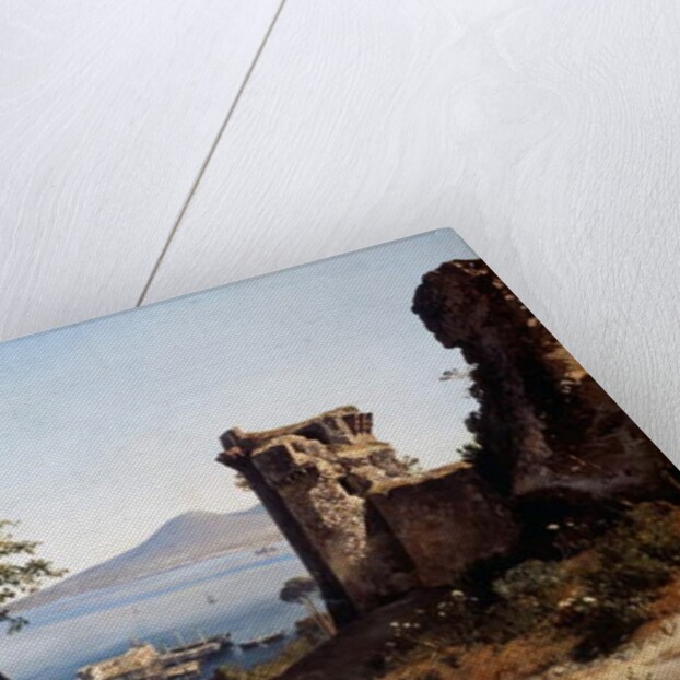 View of Castellammare di Stabia by Giacinto Gigante