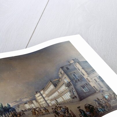 Chiaia's Riviera and Villa Reale by Consalvo Carelli