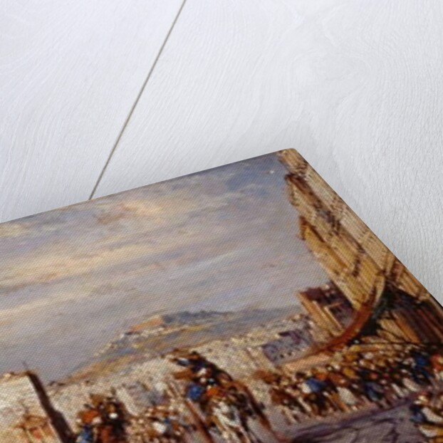 Naples from the Marinella by Consalvo Carelli