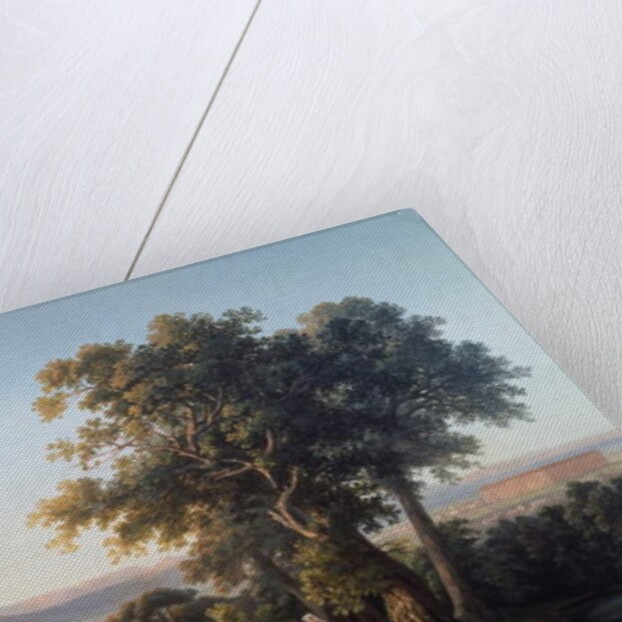 The Caserta plain, 1860 by Alessandro Fergola