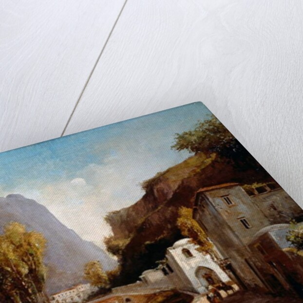 Mills valley in Amalfi by Teodoro Duclere