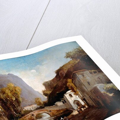 Mills valley in Amalfi by Teodoro Duclere